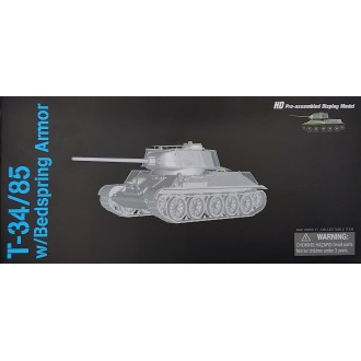 Neo Dragon Armor T-34/85 with Bedspring Armour (Winter Thaw Version) Special Edition 1:72 Scale 63222 