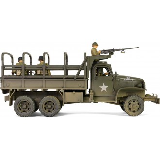 Forces of Valor GMC CCKW-353B US Army Cargo Truck US 1st Infantry LST Ship Ramp Weymouth May 1st 1944 1:32 Scale 801201A