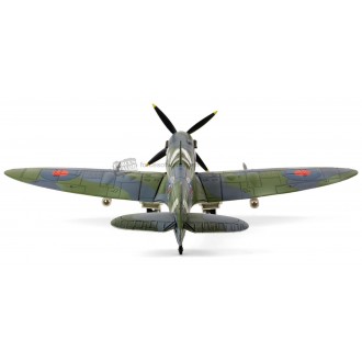 Forces of Valor MK British Supermarine Spitfire MK.IX 210 "Tolly Hello" Gustav E. Lundquist, Test Pilot for the USAAF (Long Range Experimental) 1:72 Scale 812005A