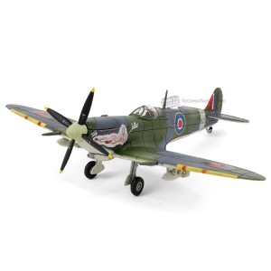 Forces of Valor MK British Supermarine Spitfire MK.IX 210 "Tolly Hello" Gustav E. Lundquist, Test Pilot for the USAAF (Long Range Experimental) 1:72 Scale 812005A 