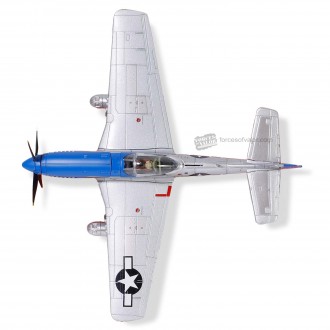 Forces of Valor USAFF P-51D Mustang aircraft fighter Petie 3rd, Lt. Col. John C. Meyer, 487th Fighter Squadron, 352nd Fighter Group, 1944 1:72 Scale 812013A