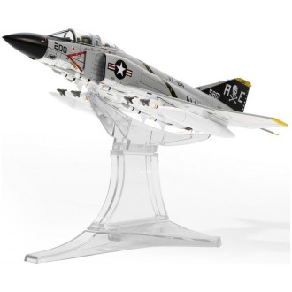 Forces of Valor F-4J Phantom 11 VF-84 'Jolly Rogers' U.S. Navy, VF-84 "Jolly Rogers" USS Franklin D. Roosevelt (CVA-42) 1970 F-4J 200 BuNo. 155861 1:72 Scale 814051B