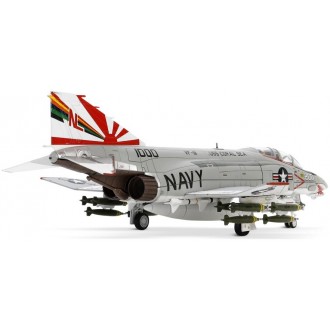 Forces of Valor F-4B 200 Phantom 11 VF-111 'Sundowners' U.S. Navy USS Coral Sea 1970 1:72 Scale 814051A