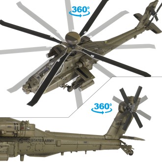 Forces of Valor U.S. Army Boeing Apache AH-64D Attack helicopter 99-5135 of C Company, 1-227 ATKHB, 1st Cavalry Division, 11th Aviation Regiment (Attack), Karbala, Operation Iraq Freedom, March 2003 1:72 Scale 821008A