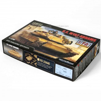 Forces of Valor U.S. M1A2 Abrams tank Iraq 2003 1:72 Scale Kit 873005A