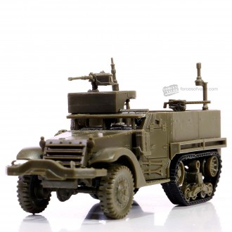 Forces of Valor U.S. M3A1 Half-track Normandy 1944 1:72 Scale Kit 873007A