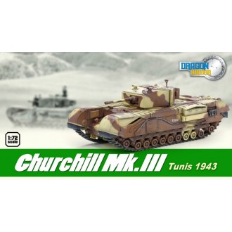 Dragon Armor Churchill Mk.III Tunis 1943 1:72 Scale 60569