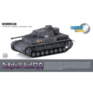 Dragon Armor Panzer Pz.Kpfw.IV Ausf.F2(G) Northern Caucasus 1942 1:72 Scale 60697 