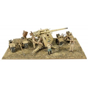 Forces of Valor German 88mm Flak 18 Anti-Tank Artillery Gun North Africa 1942 1/32 Scale 801008B 