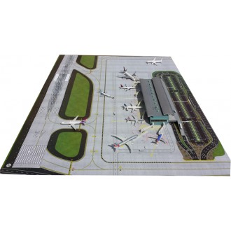 Gemini Jets Complete Airport Set Terminal Mat Control Tower Vehicles & Aircraft Free UK Shipping