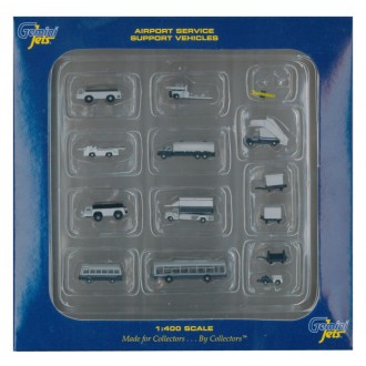 Gemini Jets Airport Service Support Vehicles Set 1:400 Scale GJARPTSETA