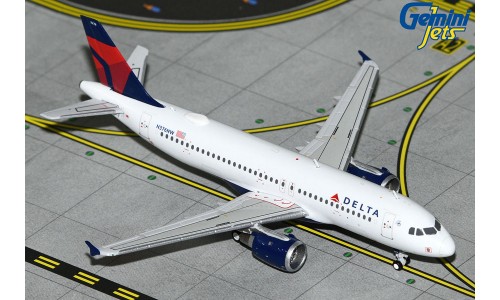 Gemini Jets Delta Air Lines Airbus A320-200 N376NW 1:400 Scale GJDAL2094 