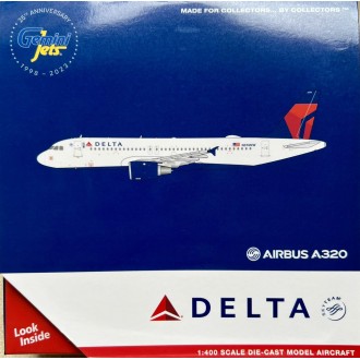 Gemini Jets Delta Air Lines Airbus A320-200 N376NW 1:400 Scale GJDAL2094