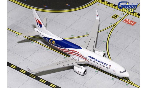 Gemini Jets Malaysia Airlines Boeing 737-800 Negaraku Livery 9M-MXS 1:400 Scale GJMAS1681 