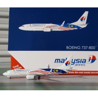 Gemini Jets Malaysia Airlines Boeing 737-800 Negaraku Livery 9M-MXS 1:400 Scale GJMAS1681