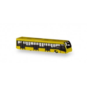 Herpa Wings Scenix Airport Bus Set x 4 Yellow 1:400 Scale 562591 