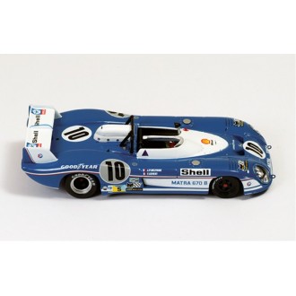 IXO Matra MS670B #10 J-P. Beltoise-F. Clevert Le Mans 1973 1:43 Scale LMC115 