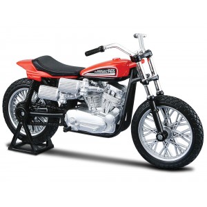 Maisto Harley-Davidson 1972 XR750 Racing Bike Red 1/18 Scale 