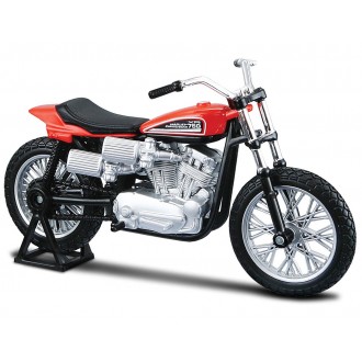 Maisto Harley-Davidson 1972 XR750 Racing Bike Red 1/18 Scale