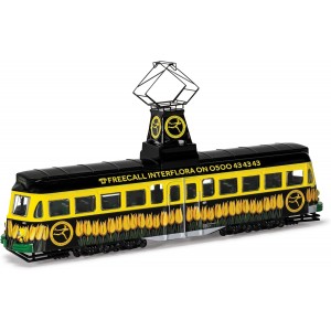 Corgi OOC Brush Railcoach Blackpool Transport Interflora 1:76 Scale OM44013 