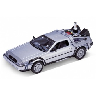 Welly Delorean Time Machine Back To The Future 2 OUTATIME 1:24 Scale 22441W