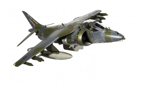 Corgi Aviation Archive Royal Air Force BAe Harrier GR9A 'Ninja 1' RAF Cottesmore Final Flight Retirement Scheme 1:48 Scale AA29302 