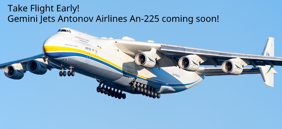 GJ Antonov Airlines An-225 UR-82060 1:400 GJADB2336