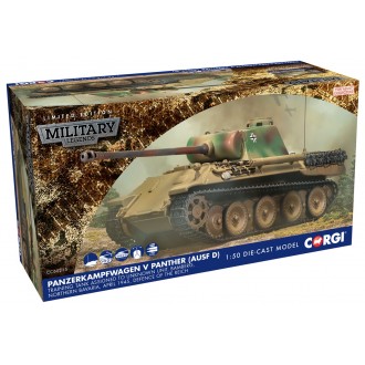 Corgi Panzerkampfwagen V Panther Ausf D Training Tank Assigned to Unknown Unit Bamberg Northen Bavaria Defence of the Reich April 1945 1:50 Scale CC60215