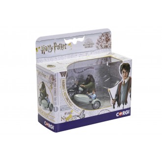 Corgi Harry Potter Hagrid's Motorcycle and Sidecar with Hagrid and Harry Figures CC99727