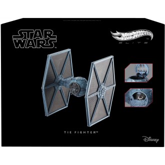 Hot Wheels Star Wars Empire Strikes Back Elite Imperial Tie Fighter 1:18 Scale CMC92 