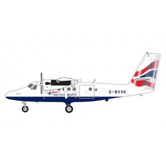 Gemini 200 British Airways de Havilland Canada DHC-6-200 Twin Otter G-BVVK 1:200 Scale G2BAW1034