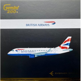 Gemini 200 British Airways Cityflyer Embraer 170 G-LCYG 1:200 Scale G2BAW560 