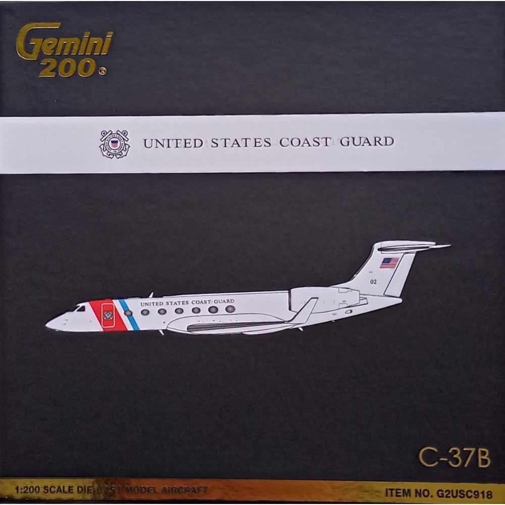 Gemini Jets United States Coast Guard Gulfstream G550 C-37B 02 1 