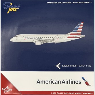 Gemini Jets American Airlines Eagle Embraer 175 N233NN 1:400 Scale GJAAL2036