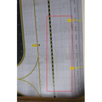 Gemini Jets Official Airside / Landside Airport Mat Set 1/400 and 1/200 Scale GJAPS006 - Damaged - 1:200 Side has Minor Scratches