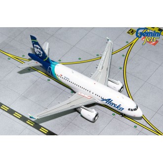 Gemini Jets Alaska Airlines Airbus A319 N530VA 1:400 Scale GJASA1851