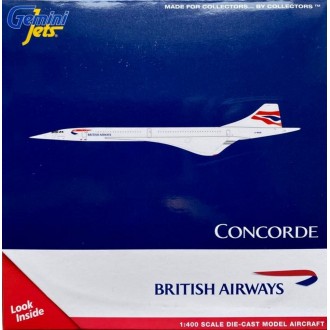 Gemini Jets British Airways Aerospatiale Concorde G-BOAB 1/400 Scale GJBAW1946