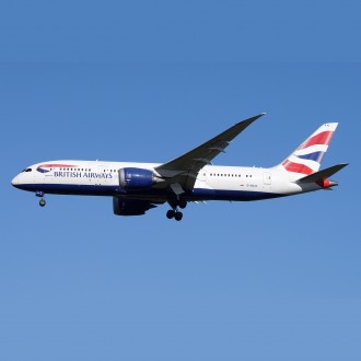 Gemini Jets British Airways Boeing 787-8 Dreamliner G-ZBJG 1:400 Scale GJBAW2107