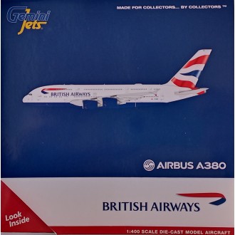 Gemini Jets British Airways Airbus A380-800 G-XLEL 1:400 Scale GJBAW2110