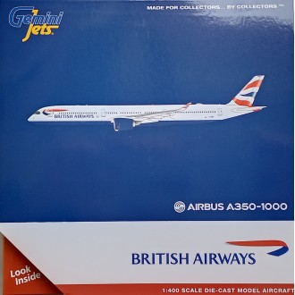 Gemini Jets British Airways Airbus A350-1000 G-XWBB 1:400 Scale GJBAW2111