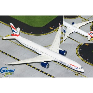 Gemini Jets British Airways Airbus A350-1000 Flaps/Slats Extended G-XWBB 1:400 Scale GJBAW2111F 