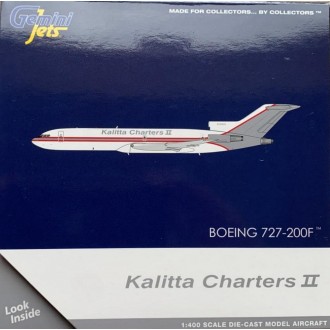 Gemini Jets Boeing 727-200 Kalitta Charters N726CK 1:400 Scale GJKFS1957