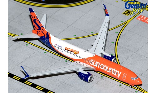 Gemini Jets Sun Country Airlines Boeing 737-800 N842SY 1:400 Scale GJSCX1960 