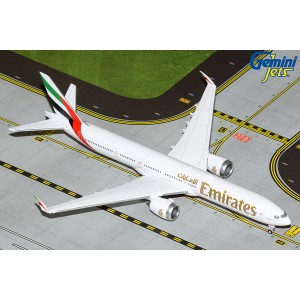 Gemini Jets Emirates Boeing 777-9X A6-EZA with Folded Wingtips 1:400 Scale GJUAE2160W 