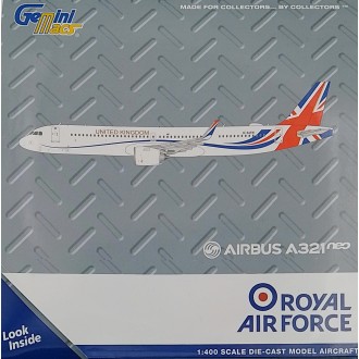 Gemini MACS Airbus A321neo Royal Air Force G-XATW 1:400 Scale GMRAF111