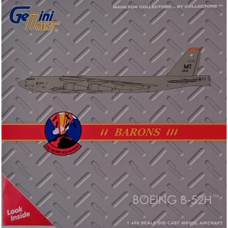 Gemini MACS US Air Force Boeing B-52H Stratofortress 60-0044 Minot AFB 1:400 Scale GMUSA124