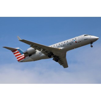 SkyMarks American Airlines Expressjet American Eagle Bombardier CRJ200 1/100 Scale SKR865