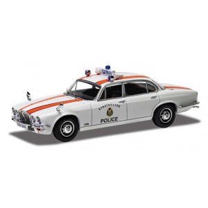 Corgi Vanguard Jaguar XJ6 Series 2 4.2 Litre Strathclyde Police White 1:43 Scale VA13905 