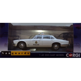 Corgi Vanguard Jaguar XJ6 Series 2 4.2 Litre Strathclyde Police White 1:43 Scale VA13905